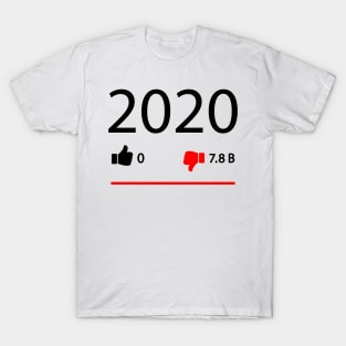 2020 Thumbs Down "would Not Recommend" T-Shirt